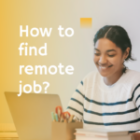 How to find remote job?